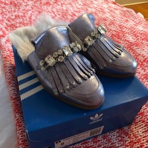 Zara Purple Mules Slides